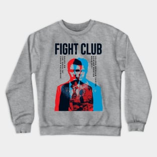 Fight Club // movie retro Crewneck Sweatshirt